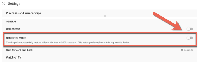 Chế độ hạn chế của YouTube là gì và cách bật hoặc tắt chế độ này 26 Chế độ hạn chế của YouTube là gì và cách bật hoặc tắt chế độ này