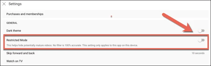 Chế độ hạn chế của YouTube là gì và cách bật hoặc tắt chế độ này 26 Chế độ hạn chế của YouTube là gì và cách bật hoặc tắt chế độ này