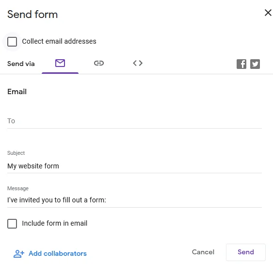 Cách nhúng Google Biểu mẫu vào trang web của bạn 26 Cách nhúng Google Biểu mẫu vào trang web của bạn