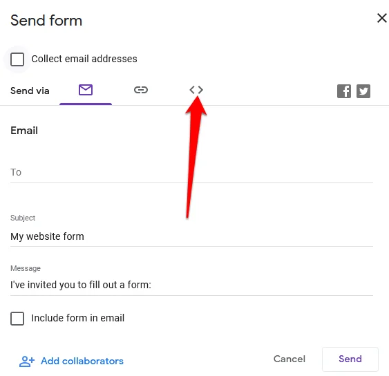 Cách nhúng Google Biểu mẫu vào trang web của bạn 28 Cách nhúng Google Biểu mẫu vào trang web của bạn