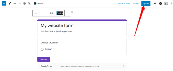 Cách nhúng Google Biểu mẫu vào trang web của bạn 46 Cách nhúng Google Biểu mẫu vào trang web của bạn