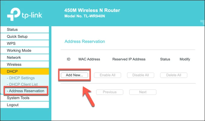 6-DHCP mở-Settings - Mẹo công nghệ trực tuyến Cách thiết lập chuyển tiếp cổng trên mạng của bạn hình 2