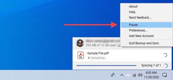Cách khắc phục tính năng Sao lưu và đồng bộ hóa Google Drive không hoạt động 6 Cách khắc phục tính năng Sao lưu và đồng bộ hóa Google Drive không hoạt động
