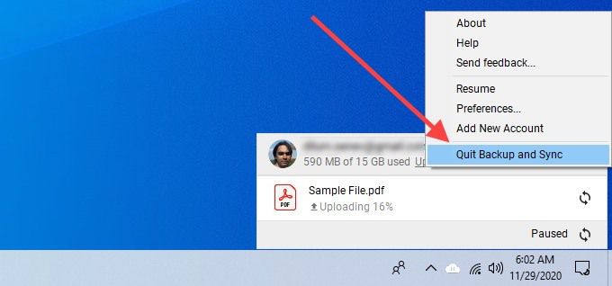 Cách khắc phục tính năng Sao lưu và đồng bộ hóa Google Drive không hoạt động 8 Cách khắc phục tính năng Sao lưu và đồng bộ hóa Google Drive không hoạt động