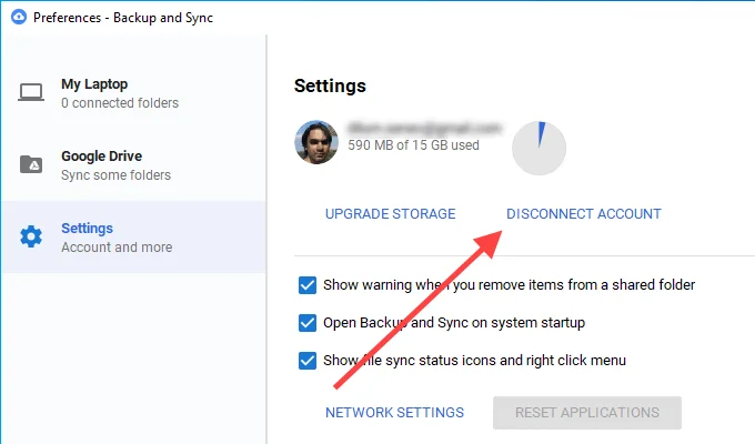Cách khắc phục tính năng Sao lưu và đồng bộ hóa Google Drive không hoạt động 16 Cách khắc phục tính năng Sao lưu và đồng bộ hóa Google Drive không hoạt động