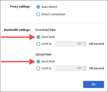 Cách khắc phục tính năng Sao lưu và đồng bộ hóa Google Drive không hoạt động 22 Cách khắc phục tính năng Sao lưu và đồng bộ hóa Google Drive không hoạt động