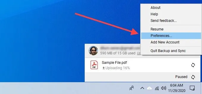 Cách khắc phục tính năng Sao lưu và đồng bộ hóa Google Drive không hoạt động 12 Cách khắc phục tính năng Sao lưu và đồng bộ hóa Google Drive không hoạt động