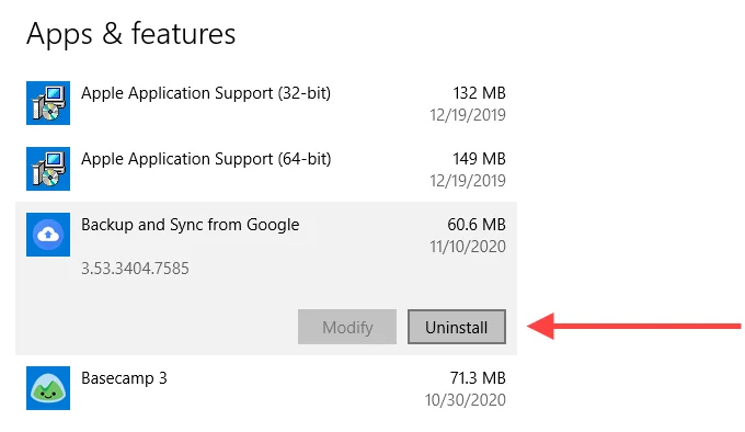 Cách khắc phục tính năng Sao lưu và đồng bộ hóa Google Drive không hoạt động 46 Cách khắc phục tính năng Sao lưu và đồng bộ hóa Google Drive không hoạt động