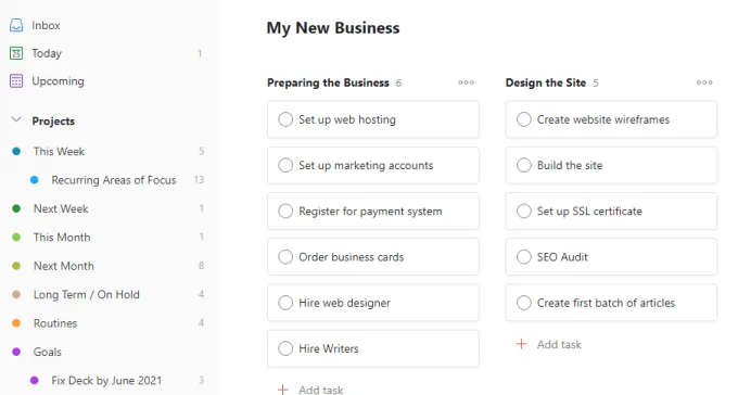Bảng Kanban Todoist có thể cải thiện năng suất như thế nào 14 Bảng Kanban Todoist có thể cải thiện năng suất như thế nào