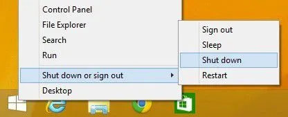 Thay đổi âm thanh khởi động và tắt máy của Windows 14 windows 8 tắt hoàn toàn