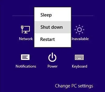 Thay đổi âm thanh khởi động và tắt máy của Windows 18 windows 8 tắt máy