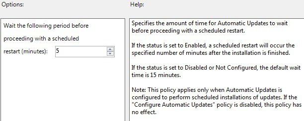 Tắt thông báo khởi động lại ngay sau thông báo cập nhật tự động của Windows 10 trì hoãn khởi động lại