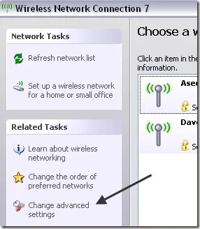 thay đổi cài đặt nâng cao thay đổi cài đặt nâng cao