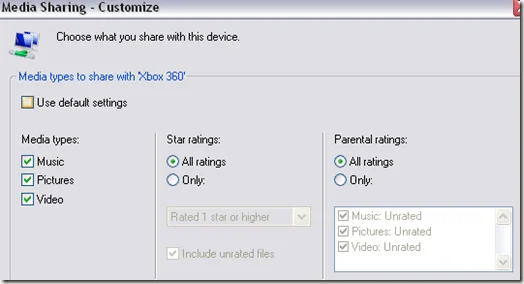 chia sẻ từ xbox sang máy tính