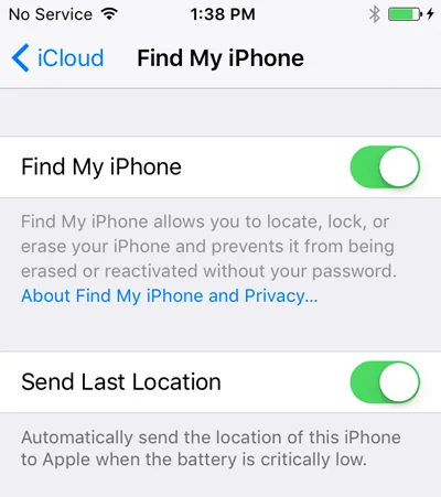 Cách chuyển hoặc chuyển dữ liệu sang iPhone mới 4 tìm điện thoại Iphone của tôi