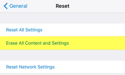 Cách chuyển hoặc chuyển dữ liệu sang iPhone mới 10 xóa iphone