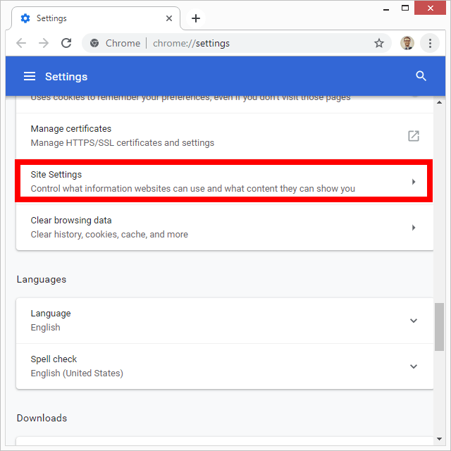 chrome-site-settings - Mẹo kỹ thuật trực tuyến Hình ảnh Chrome 3