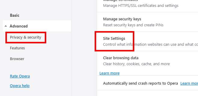 opera-privacy-security-site-settings - Mẹo công nghệ trực tuyến Hình ảnh Opera 2