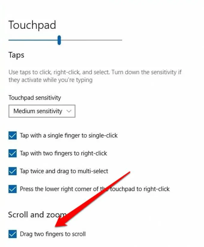 Cách sửa lỗi cuộn hai ngón tay không hoạt động trên Windows 10 20 Cách sửa lỗi cuộn hai ngón tay không hoạt động trên Windows 10