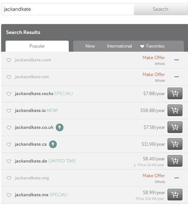 tìm kiếm tên miền