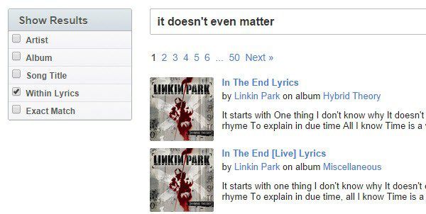 Làm thế nào để tìm tên hoặc tiêu đề của một bài hát bằng lời bài hát 8 cuối cùng lời bài hát