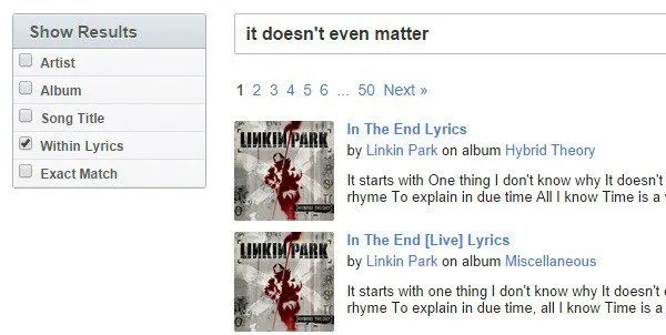 Làm thế nào để tìm tên hoặc tiêu đề của một bài hát bằng lời bài hát 8 cuối cùng lời bài hát
