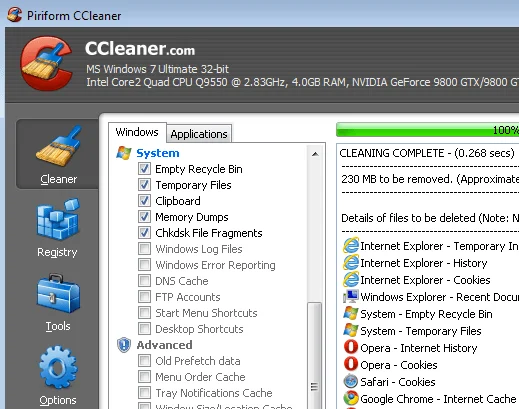 14 cách để tăng tốc thời gian khởi động của Windows 14 ccleaner.png