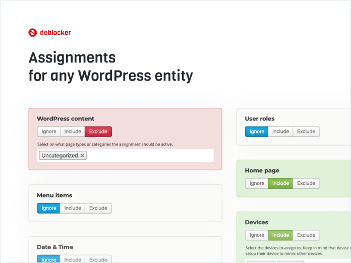 Bài tập cho bất kỳ thực thể WordPress nào