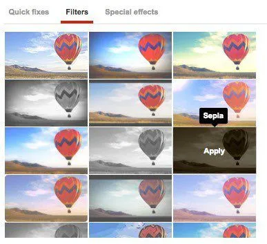 Nâng cao video trực tuyến cho các video tối bị rung 6 bộ lọc video