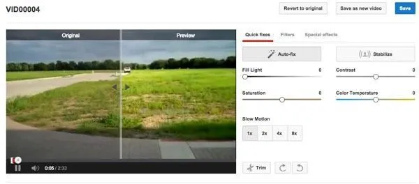 Nâng cao video trực tuyến cho các video tối bị rung 4 youtube nâng cao video