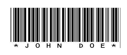 Sử dụng Microsoft Word làm Trình tạo mã vạch 10 Tiếp tục và tăng kích thước của phông chữ lên một cái gì đó lớn hơn như 20 hoặc 28. Bây giờ hãy chọn văn bản và sau đó chọn phông chữ Mã 39 từ danh sách. Văn bản sẽ tự động được chuyển đổi thành mã vạch và bạn sẽ thấy văn bản ở dưới cùng cho mã vạch cụ thể này.