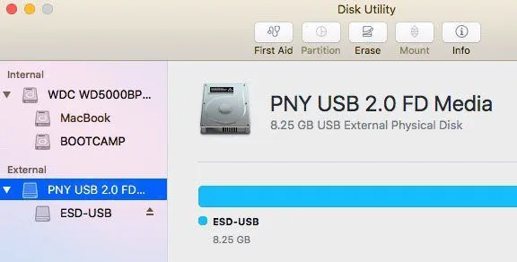 tiện ích đĩa hệ điều hành x