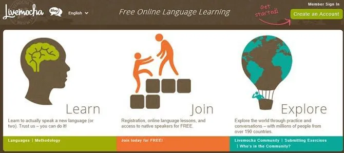 ngôn ngữ livemocha