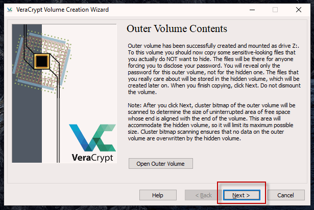 Làm thế nào để thêm một khu vực ẩn bên trong một tập đĩa VeraCrypt được mã hóa 28 Làm thế nào để thêm một khu vực ẩn bên trong một tập đĩa VeraCrypt được mã hóa