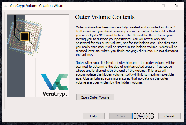 Làm thế nào để thêm một khu vực ẩn bên trong một tập đĩa VeraCrypt được mã hóa 24 Làm thế nào để thêm một khu vực ẩn bên trong một tập đĩa VeraCrypt được mã hóa