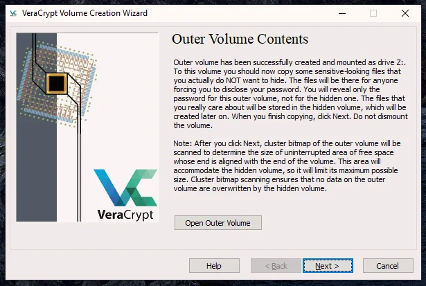 Làm thế nào để thêm một khu vực ẩn bên trong một tập đĩa VeraCrypt được mã hóa 24 Làm thế nào để thêm một khu vực ẩn bên trong một tập đĩa VeraCrypt được mã hóa