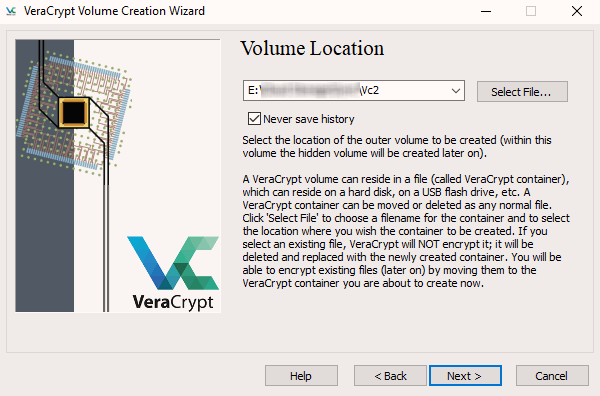 Làm thế nào để thêm một khu vực ẩn bên trong một tập đĩa VeraCrypt được mã hóa 12 Làm thế nào để thêm một khu vực ẩn bên trong một tập đĩa VeraCrypt được mã hóa