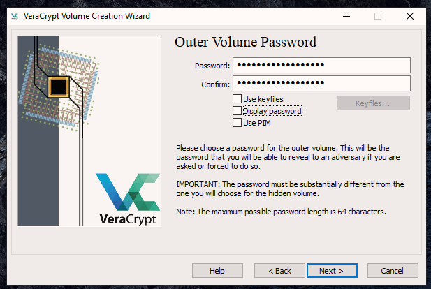 Làm thế nào để thêm một khu vực ẩn bên trong một tập đĩa VeraCrypt được mã hóa 18 Làm thế nào để thêm một khu vực ẩn bên trong một tập đĩa VeraCrypt được mã hóa