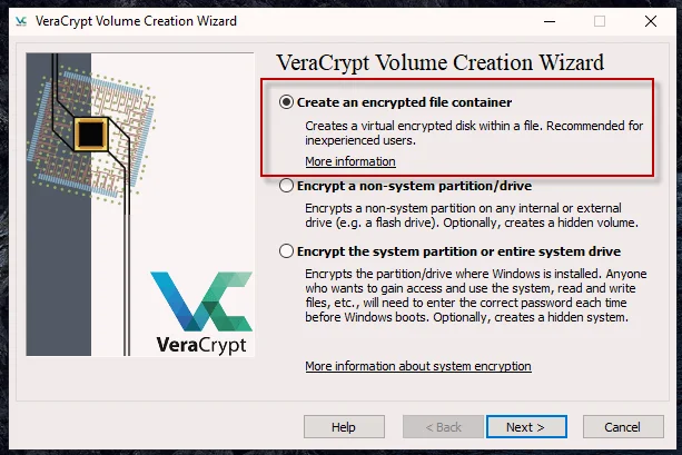 Làm thế nào để thêm một khu vực ẩn bên trong một tập đĩa VeraCrypt được mã hóa 6 Làm thế nào để thêm một khu vực ẩn bên trong một tập đĩa VeraCrypt được mã hóa