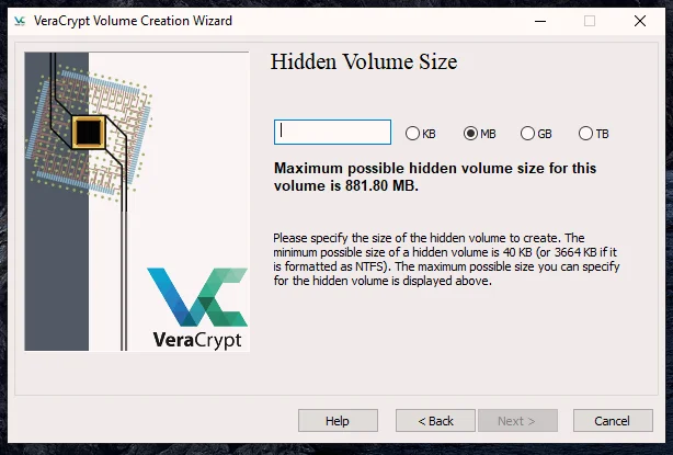 Làm thế nào để thêm một khu vực ẩn bên trong một tập đĩa VeraCrypt được mã hóa 34 Làm thế nào để thêm một khu vực ẩn bên trong một tập đĩa VeraCrypt được mã hóa