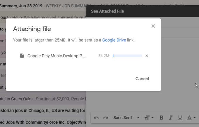 6 cách để gửi tệp lớn dưới dạng tệp đính kèm email 28 6 cách để gửi tệp lớn dưới dạng tệp đính kèm email
