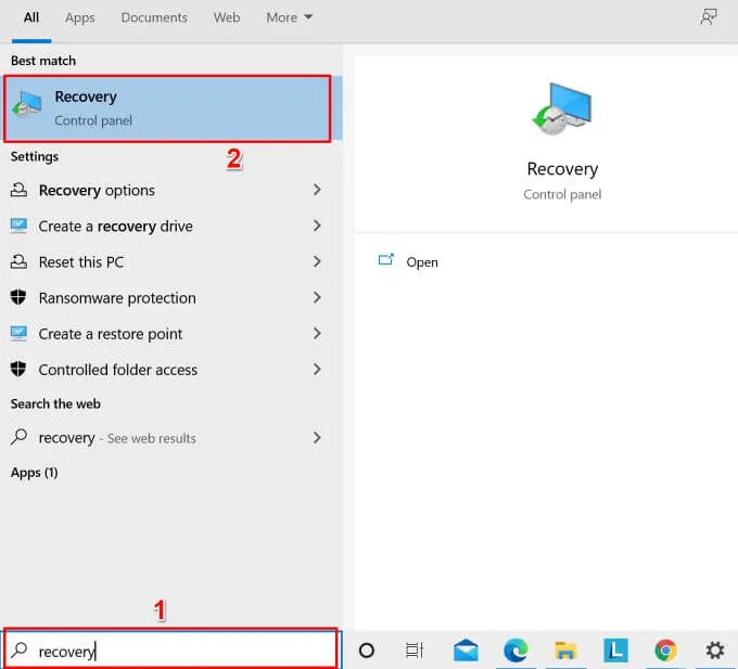 Cách khắc phục “Đã xảy ra sự cố khi đặt lại PC của bạn” trên Windows 24 Cách khắc phục “Đã xảy ra sự cố khi đặt lại PC của bạn” trên Windows