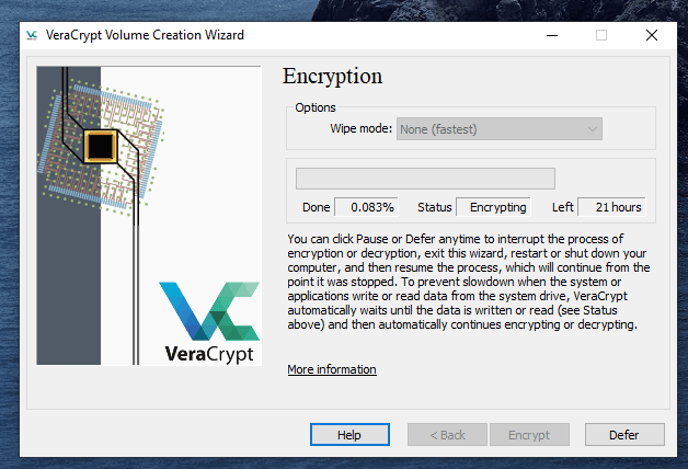 Cách mã hóa ổ cứng Windows của bạn với VeraCrypt 28 Cách mã hóa ổ cứng Windows của bạn với VeraCrypt