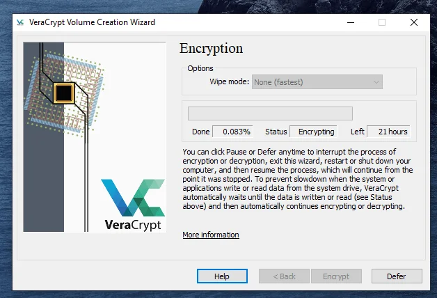Cách mã hóa ổ cứng Windows của bạn với VeraCrypt 57 Cách mã hóa ổ cứng Windows của bạn với VeraCrypt