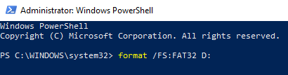 instagram-music-không-làm việc-thử-những-10-sửa-16-nén - Help Desk Geek Sử dụng PowerShell trong Windows 10 để định dạng ổ cứng ngoài thành FAT32 image 2