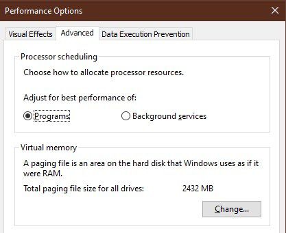 Cách tối ưu hóa tệp phân trang trong Windows 10 Cách tối ưu hóa tệp phân trang trong Windows