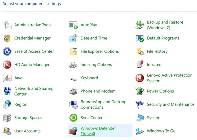 windows-firewall - Mẹo kỹ thuật trực tuyến Cách khắc phục các sự cố liên quan đến kết nối