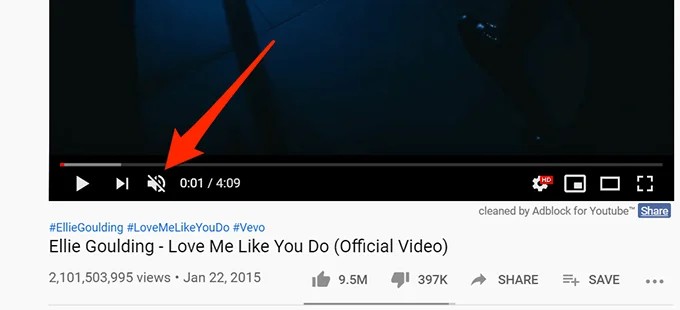 Cách khắc phục lỗi không có âm thanh trên YouTube 2 Cách khắc phục lỗi không có âm thanh trên YouTube