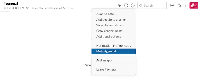 Slack-mute-channel-screenshot1 - Mẹo công nghệ trực tuyến Tắt tiếng kênh trên hình ảnh Slack