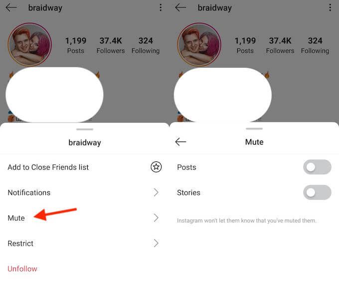 Cách tắt tiếng ai đó trên Instagram và Facebook 18 Cách tắt tiếng ai đó trên Instagram và Facebook